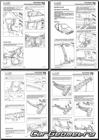 Alfa Romeo 146 1995-2000 Body dimensions
