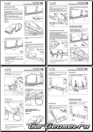 Alfa Romeo 146 1995-2000 Body dimensions