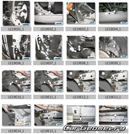 �������� ������� Lancia Ypsilon (843) 2003�2011 Body dimensions