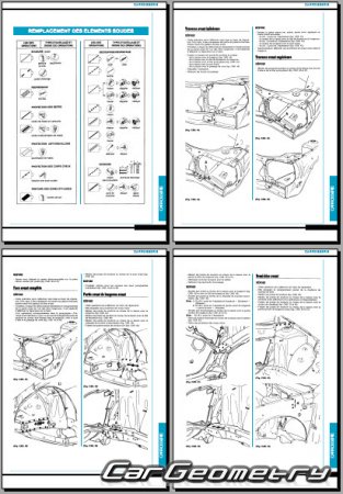 Renault Clio I 1990�1998 (3DR, 5DR Hatchback) Body dimensions