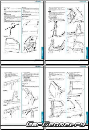 Renault Clio I 1990�1998 (3DR, 5DR Hatchback) Body dimensions