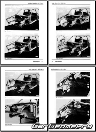 Volkswagen Golf (1G) 1984�1991 Body Repair Manual
