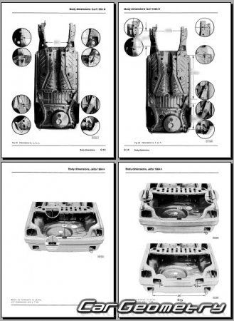 Volkswagen Golf (1G) 1984�1991 Body Repair Manual