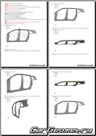 ������� ������ Cadillac Escalade iQ 2024-2030 Body Repair Manual