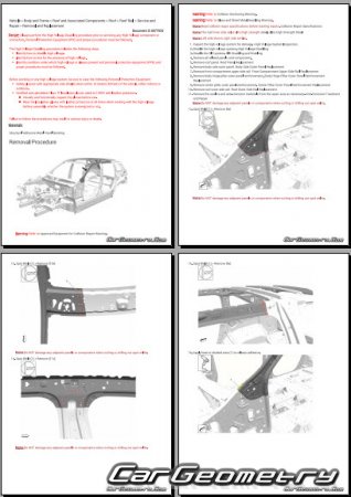 ������� ������ Cadillac Escalade iQ 2024-2030 Body Repair Manual