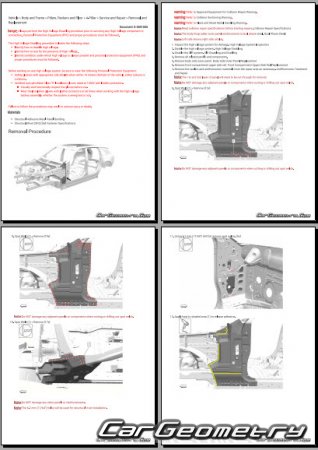������� ������ Cadillac Escalade iQ 2024-2030 Body Repair Manual