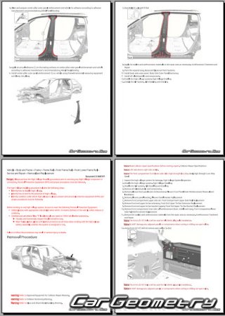 ������� ������ Cadillac Escalade iQ 2024-2030 Body Repair Manual