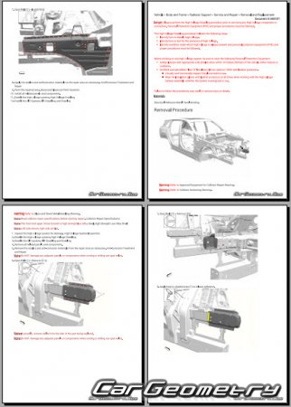 ������� ������ Cadillac Escalade iQ 2024-2030 Body Repair Manual
