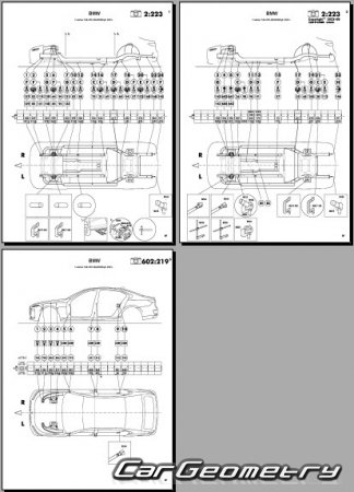 BMW 7 Series G70 2023-2030 Body dimensions