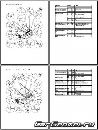 Porsche 911 GT2 Coupe & Cabrio (996) 2000�2005 Body Repair Manual