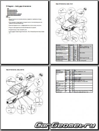 Porsche 911 GT2 Coupe & Cabrio (996) 2000�2005 Body Repair Manual